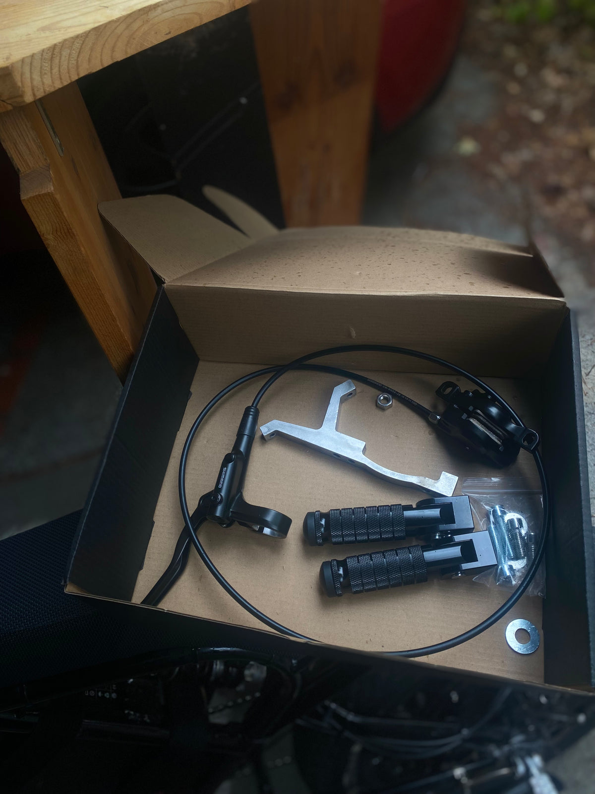 Footbrake for ridstar q20/macfox x1 v2