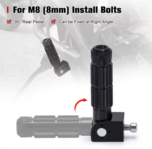 Rear pegs for super73/ridstar