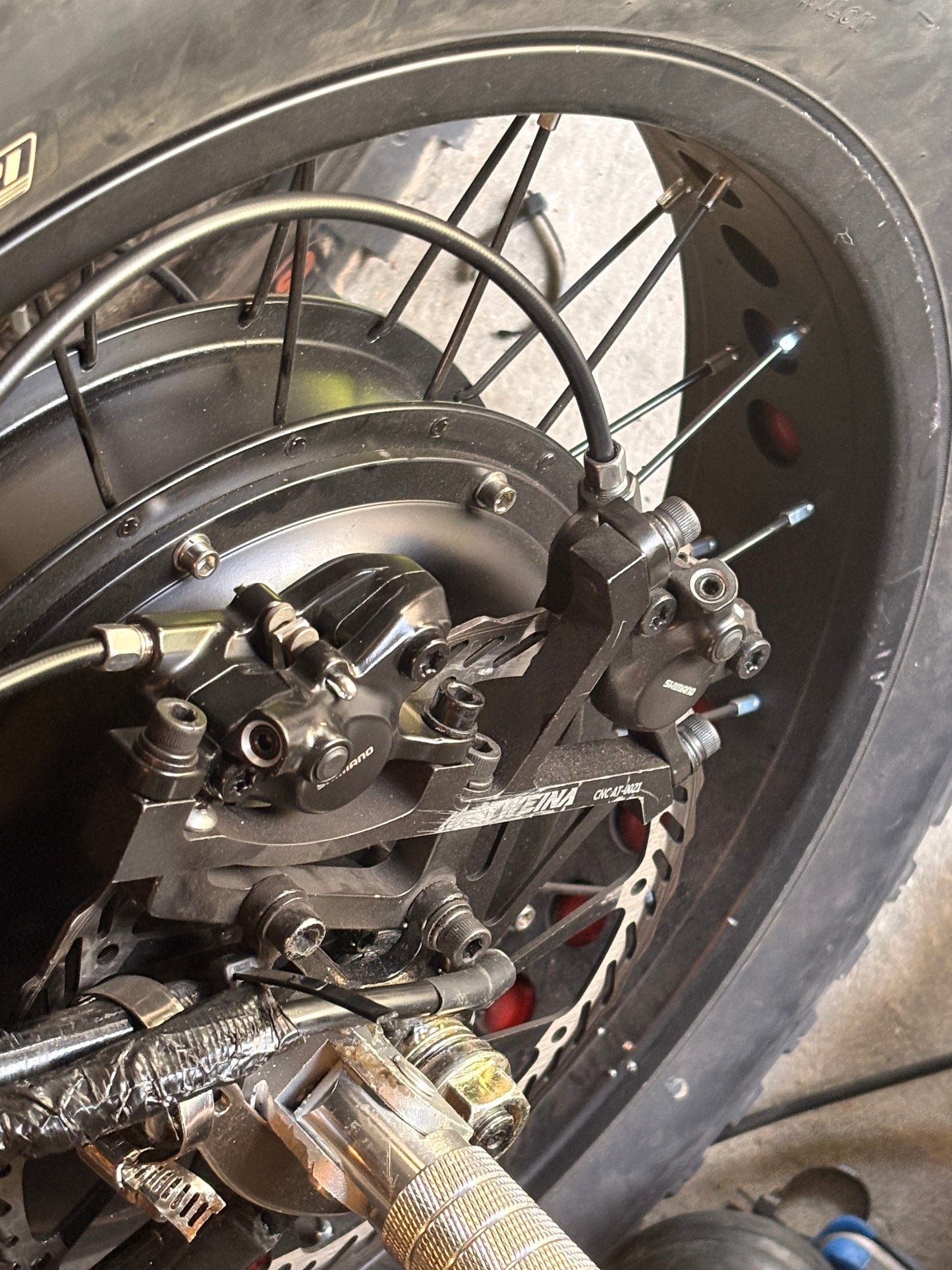 Footbrake for ridstar q20/macfox x1