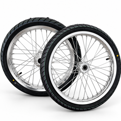 17-Inch CST Chrome LBX / E-Ride Supermoto Kit