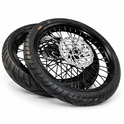 17-Inch CST Light Bee Supermoto Wheel Kit